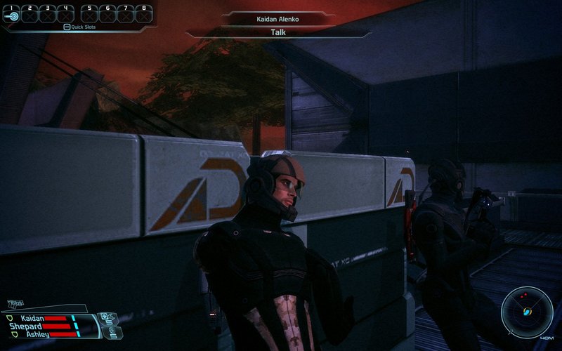 Mass Effect Shepard Eden Prime Glitch