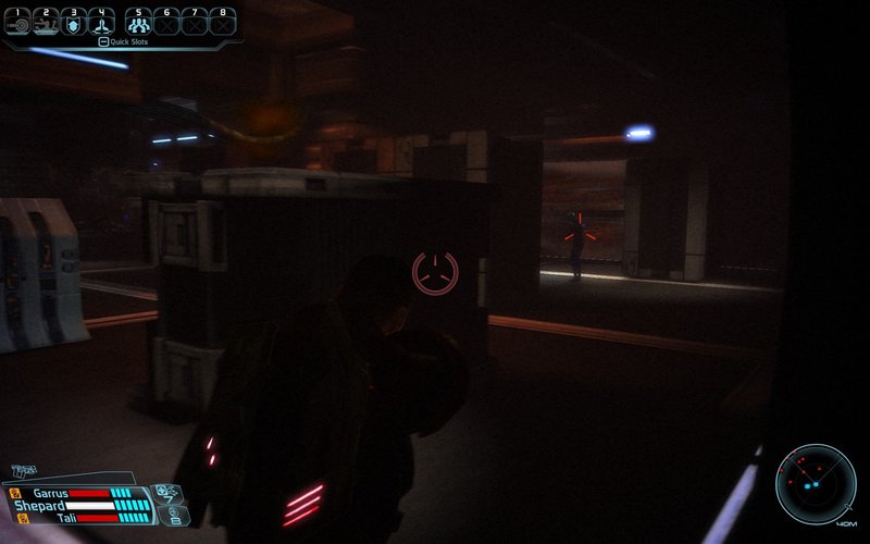 Mass Effect Shepard Husk Battle