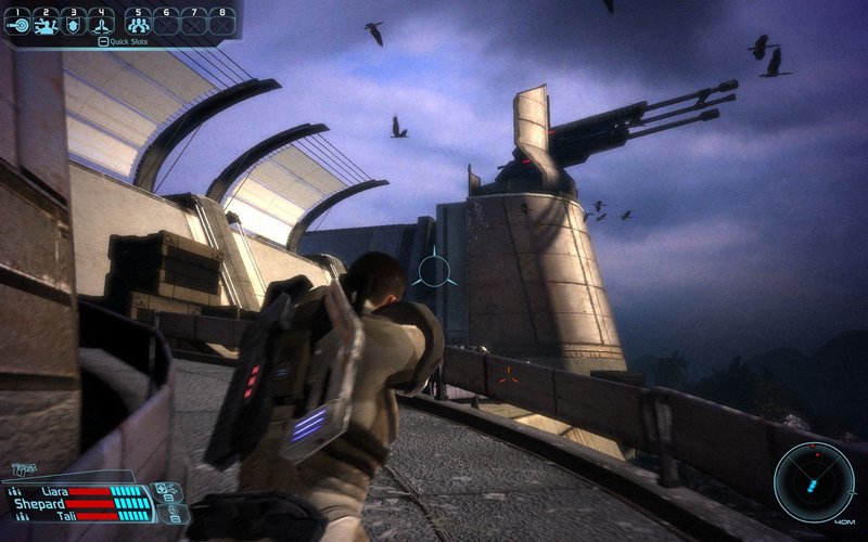 Mass Effect Shepard Virmire Cloning Facility Birds