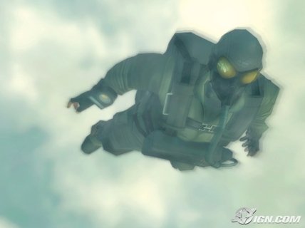 Metal Gear Solid 3 Snake Halo Jump