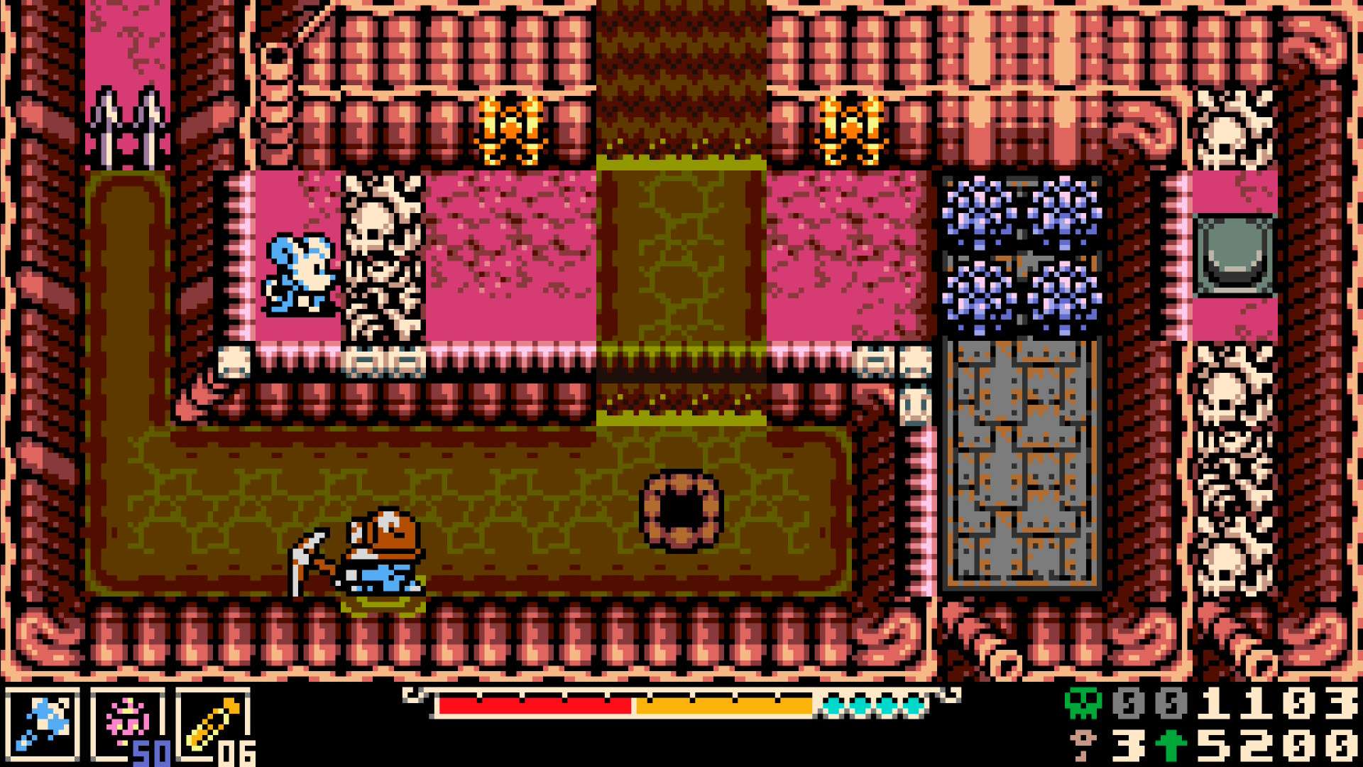 mina the hollower underground bone action