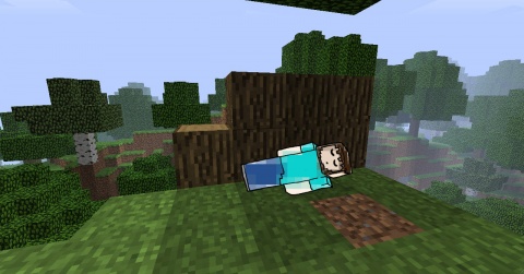 Minecraft Paul Abbamondi Sleeping