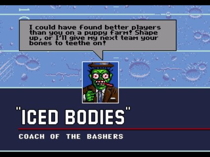 Mutant League Football Basher Coach Vince Lombardi