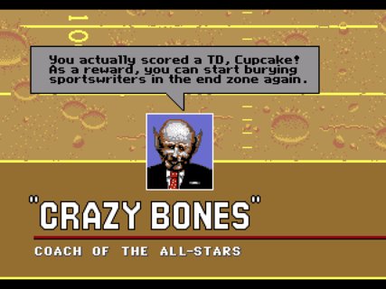 Mutant League Football Coach Bury Sportswriter