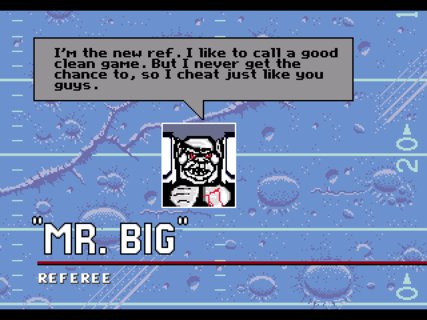 Mutant League Football New Cheating Ref