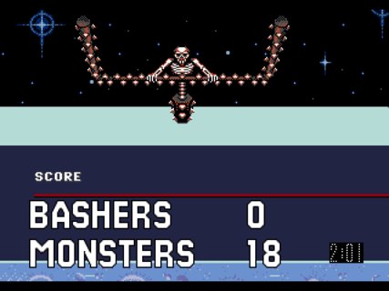 Mutant League Football Skeleton Goalpost