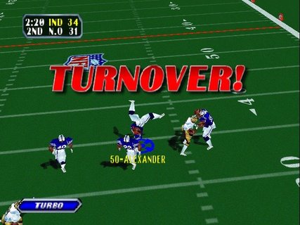 Nfl Blitz Super Bowl Colts Saints Matrix Interception