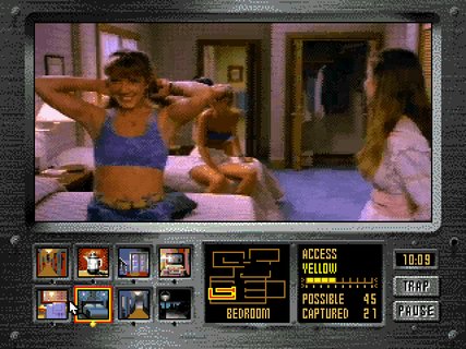 Night Trap Dana Plato Sports Bra Bedroom