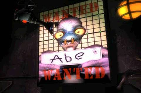 Oddworld Abes Oddysee Wanted Poster