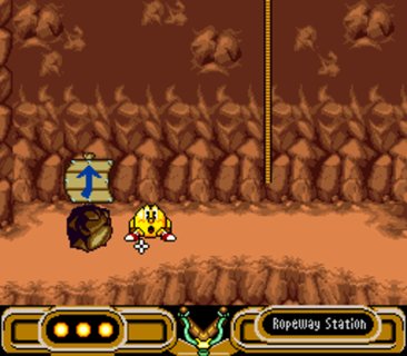 Pac Man 2 Mine Rock Rope Woah