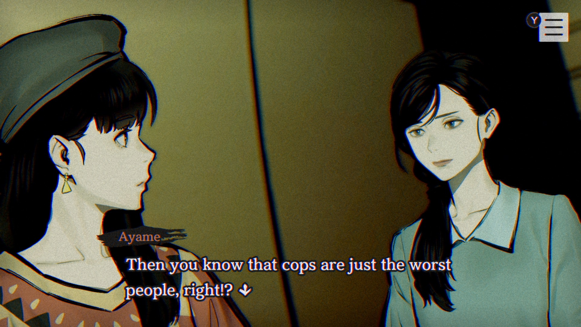 paranormasight seven mysteries of honjo ayame harue cops