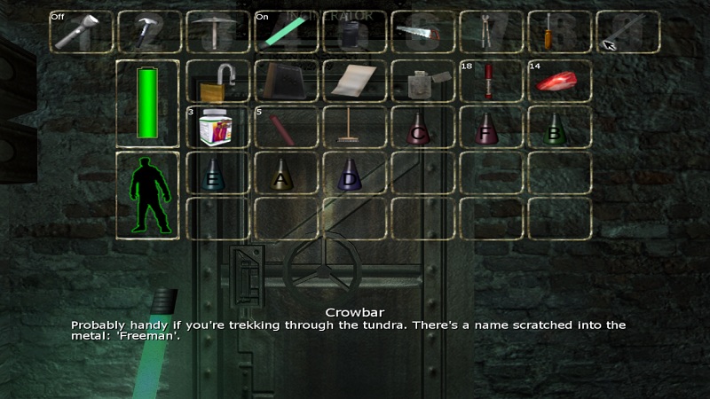 Penumbra 23 Crowbar Freeman Halflife