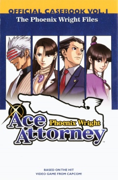Phoenix Wright Files ace Attorney Casebook 1 Cover