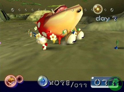 Pikmin Carrying Dead Bulborb