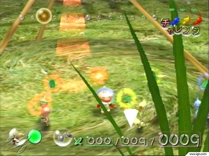 Pikmin Olimar Picking Sprouts