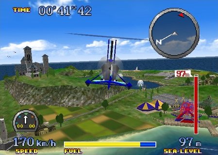 Pilotwings 64 Gyrocopter Robin
