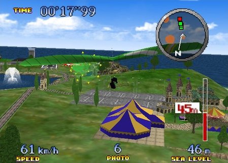 Pilotwings 64 Hang Glider Ibis Holiday Island