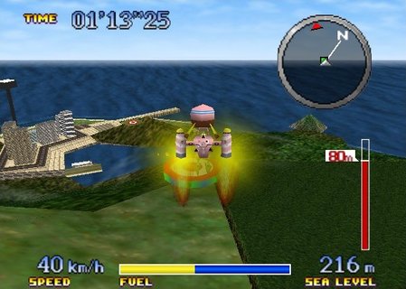 Pilotwings 64 Kiwi Rocket Belt