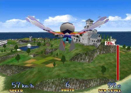 Pilotwings 64 Lark Birdman Free Flight
