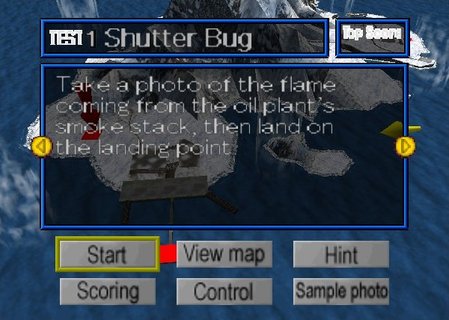 Pilotwings 64 Shutter Bug Smoke Stack Hang Glider