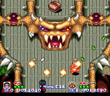 Pocky And Rocky Bullet Hell