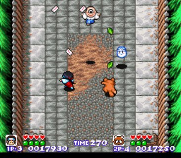 Pocky And Rocky Throwing Cards Mini Cyclops