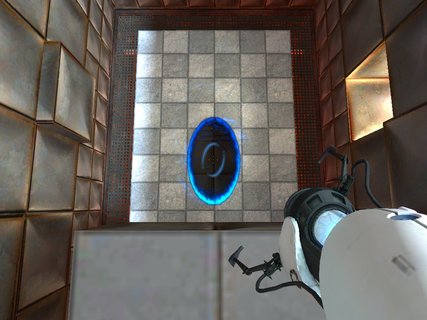 Portal Fall Momentum Jump