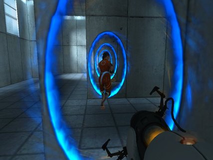 Portal Infinite Portal Chells Awesome
