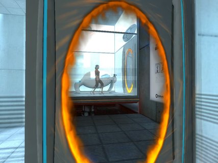 Portal Orange Chell