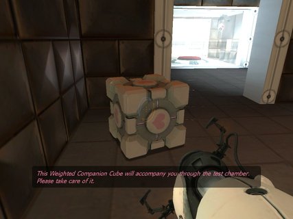 Portal Weighted Companion Cube