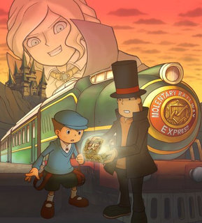 Professor Layton And The Diabolical Box Train Art