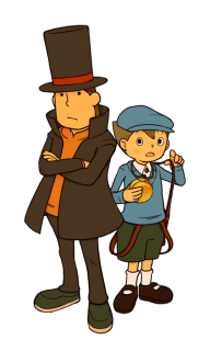 Professor Layton and the Unwound Future Luke Stopwatch