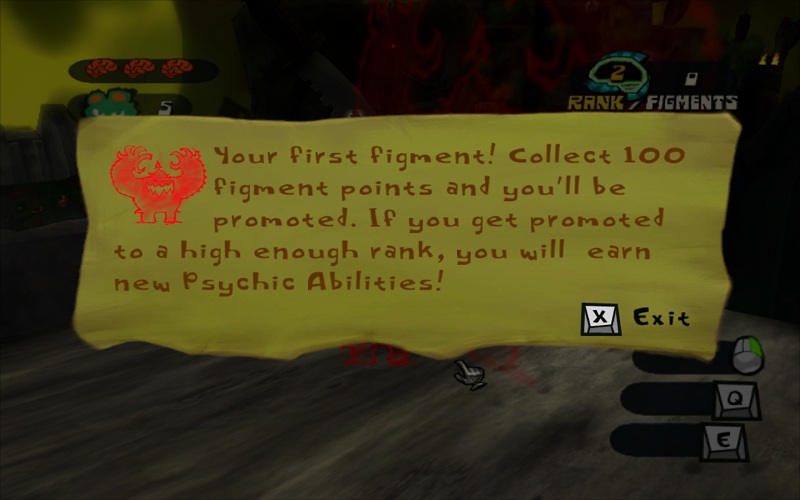 Psychonauts 18 Figment Discription