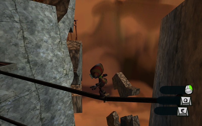 Psychonauts 27 Tightrope Chasm