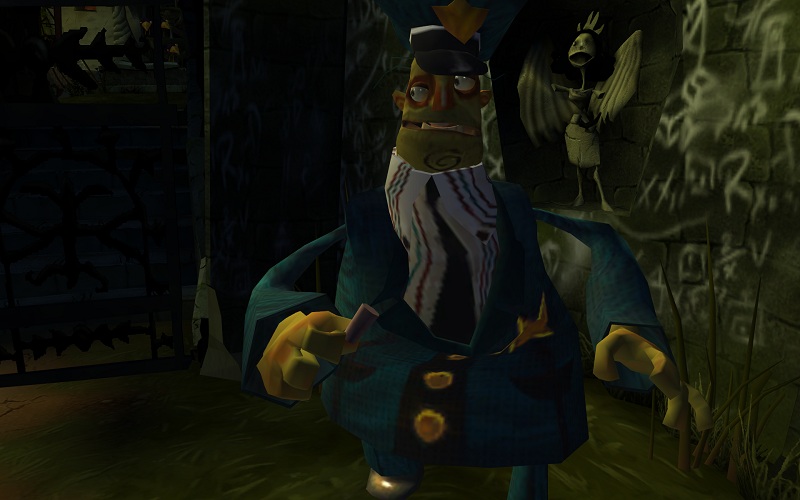 Psychonauts 71 Paranoid Gatekeeper