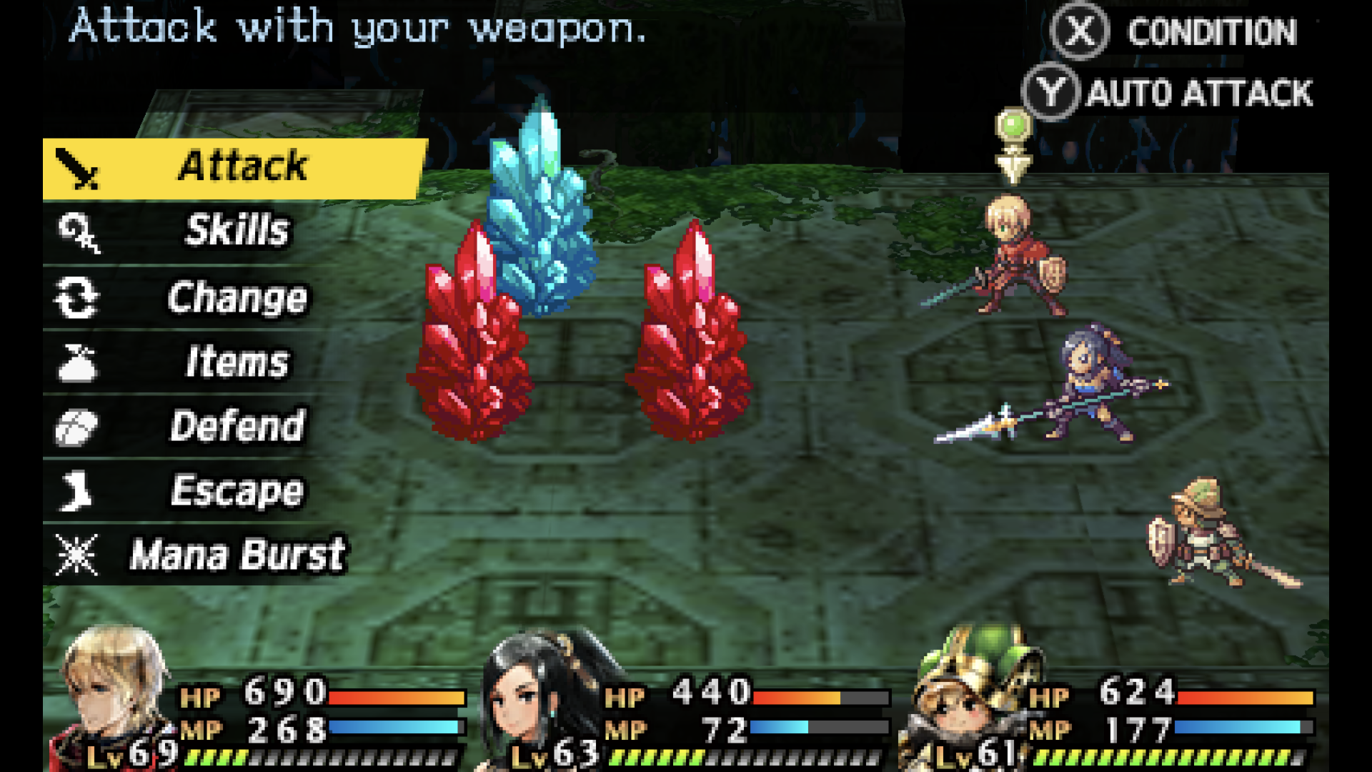 Radiant Historia Battle System Radiant Historia Battle System