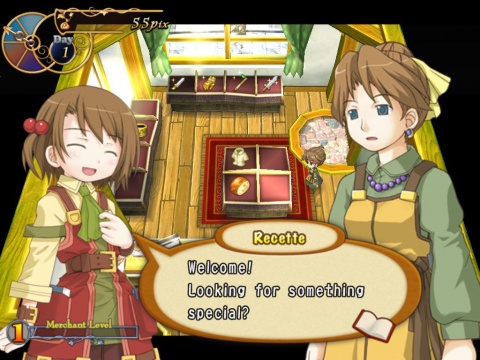 Recettear Selling Wares