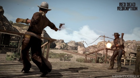 red Dead Redemption John Marston gun Fight