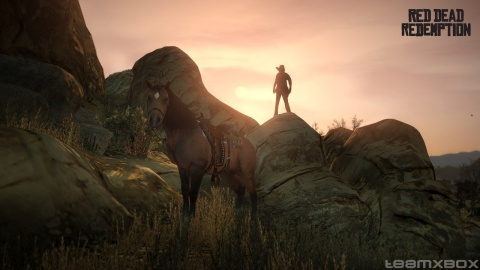 red Dead Redemption John Marston Rock Horse
