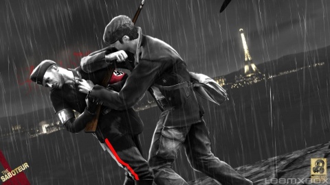 Saboteur Sean Devlin Brawl Eiffel Tower