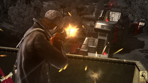 Saboteur Sean Devlin Shooting Nazis