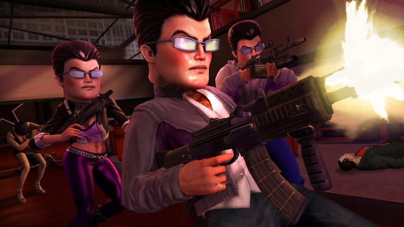 Saints row the Third Johnny gat big Head Bank Heist
