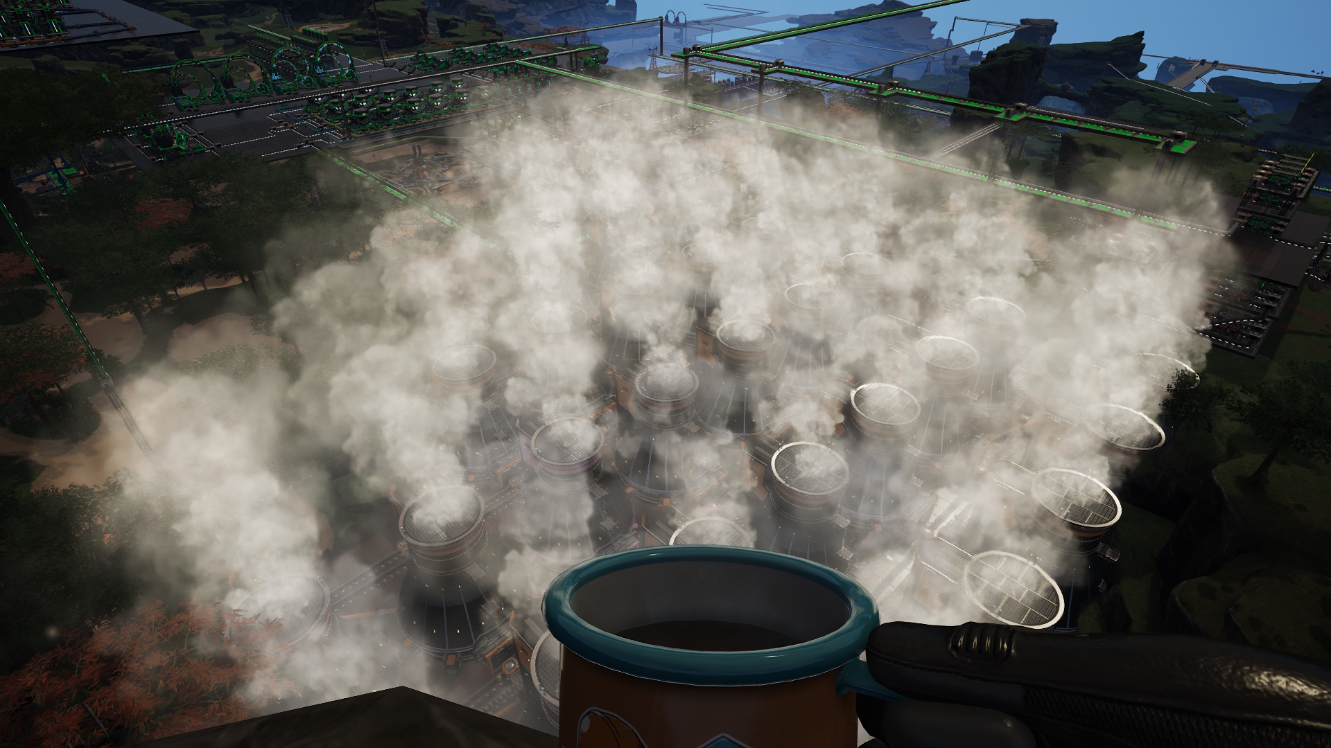 Satisfactory Nuclear Power Plants Coffee Cup