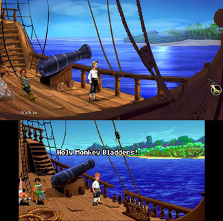 Secret Of Monkey Island Special Edition Before After Secret Of Monkey Island Special Edition Before After