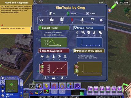 Simcity Societies City Info Simtopia