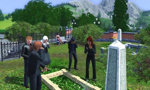 Sims 3 Funeral