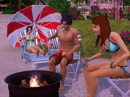 Sims 3 Roasting Marshmallows