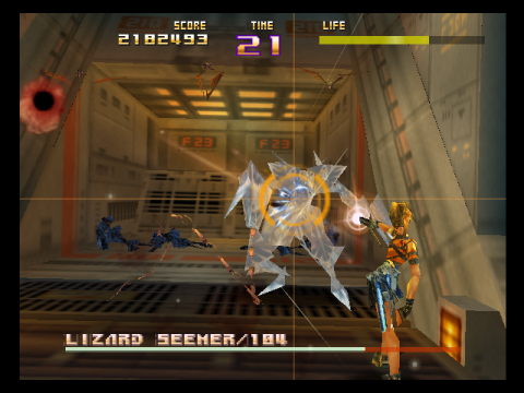 sin and Punishment Lizard