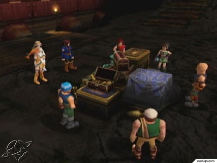 Skies Of Arcadia Blue Rogues Vyse Treasure