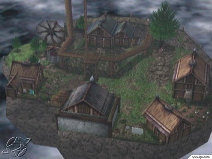 Skies Of Arcadia Island Village